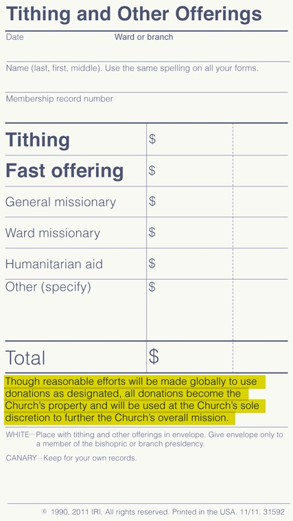 💵 Tithing - b3-exmo's notes